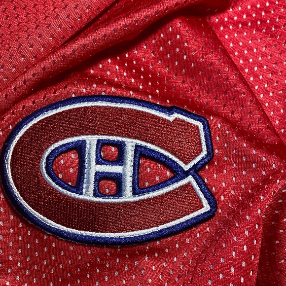 Montreal Canadiens NHL Red Athletic Shorts Men’s M Mesh Lined Drawstring - Picture 6 of 12